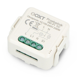 Shelly 1 Gen3 - przekaźnik 12V/24V-48VDC/240VAC WiFi