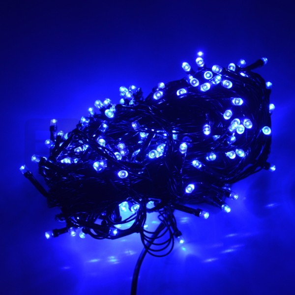 LED Christmas tree lights - blue - 200pcs. - Electronic components parts