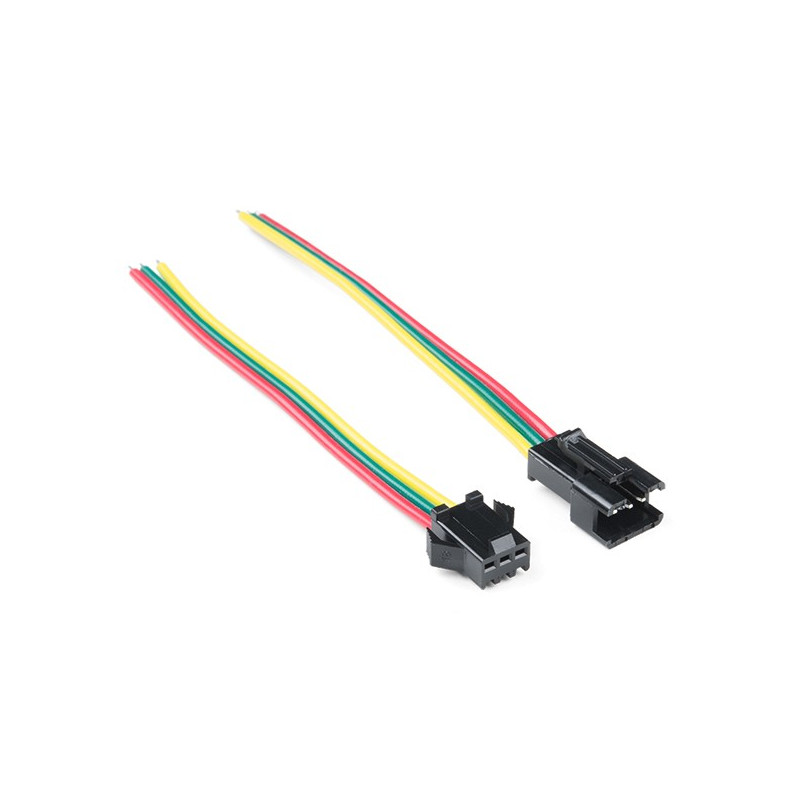 Connector for LED strips and strips JSTSM (3pin) Electronic components parts