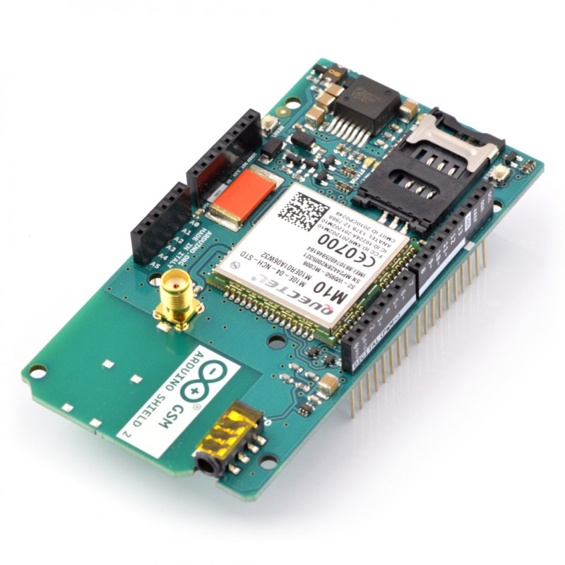 Arduino GSM Shield 2 - ze złączem SMA do - Sklep dla robotyków