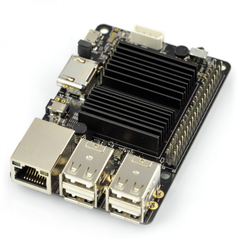 Odroid C2 - Amlogic S905 Quad-Core 1,5GHz + 2GB - Sklep dla robotyków