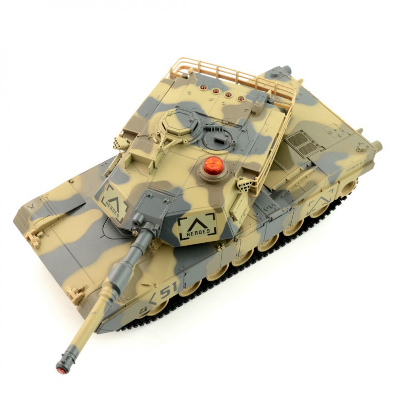 RC radio remote controlled tank Abrams M1A2 Electronic components