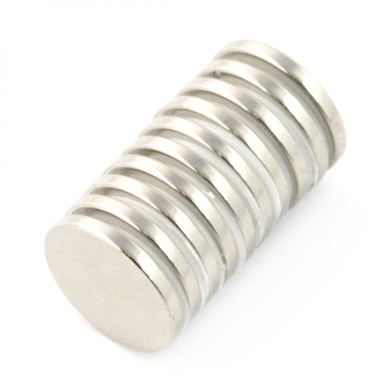 Round neodymium 17x2mm 10pcs Electronic components parts