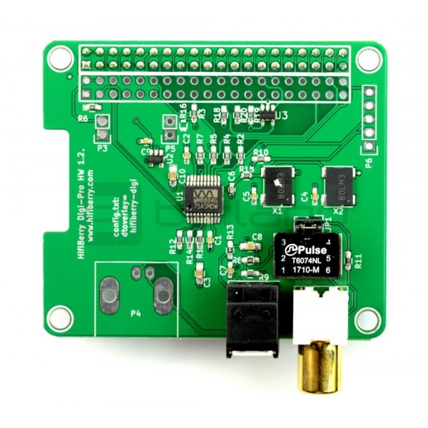 HiFiBerry Digi+ pro* - Electronic components parts