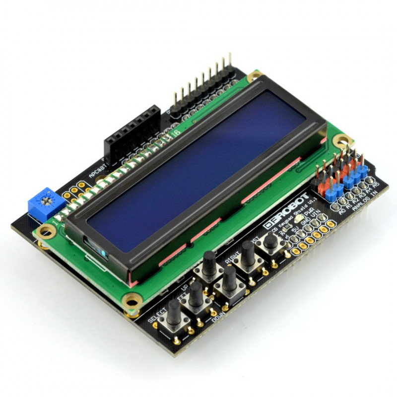 d1 robot lcd keypad shield arduino