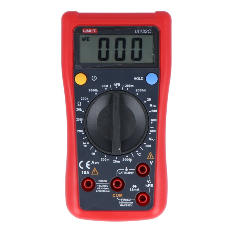 Universal multimeter UNI-T UT132C - Electronic components parts