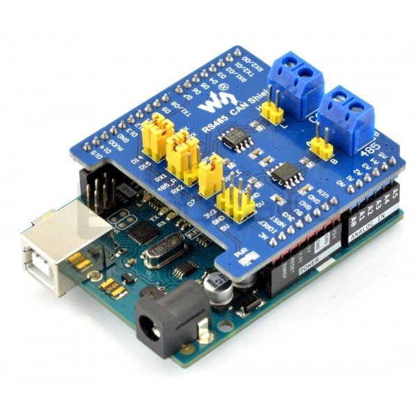 Waveshare Rs485   Can - Shield For Arduino - Electronic Components Parts