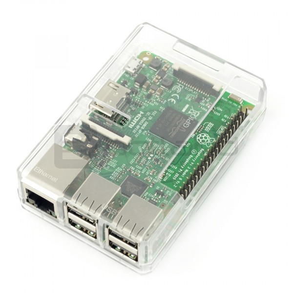 Obudowa Raspberry Pi Model 3b3b2b Sklep Dla Robotyków 5838