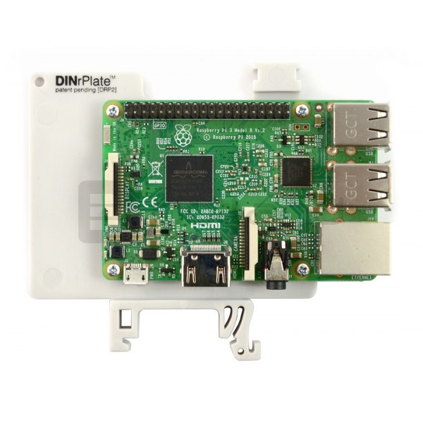 DIN Rail Mount for Raspberry Pi 3 Electronic components parts