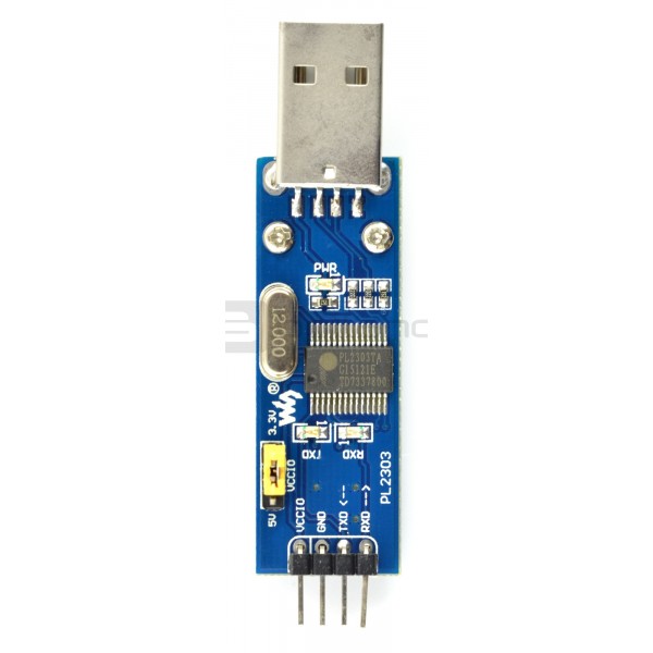 Converter USB-UART PL2303 - USB plug - Electronic components parts