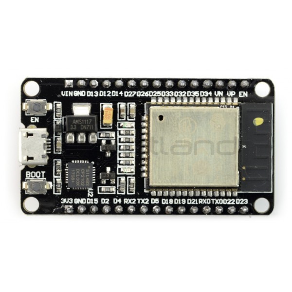 ESP32 WiFi + BT 4.2 - platform with module - Electronic components parts