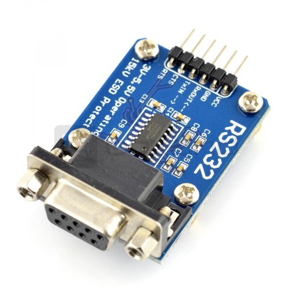 Converter RS232 - UART With Connector DB9 - - Electronic Components Parts