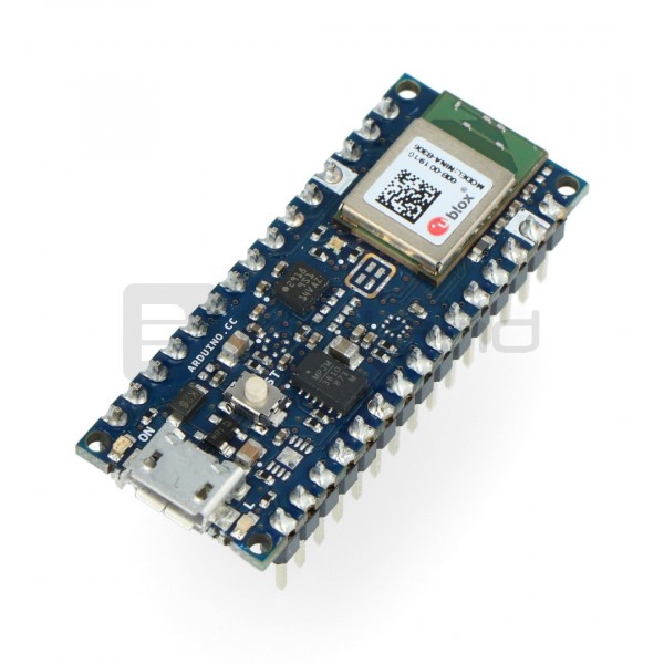 Arduino Nano 33 BLE with headers - module ABX00034 - Electronic ...