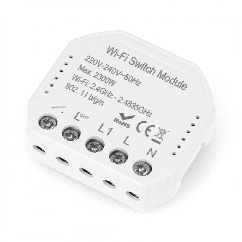 Как подключить wifi switch module ms 104b