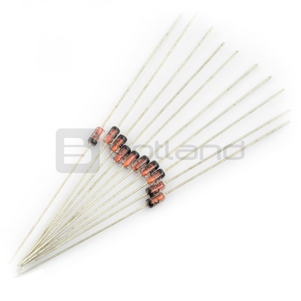 Comprimé Diode 10x Diode Zener 13V 3W Boitier DO15 Diode 12v