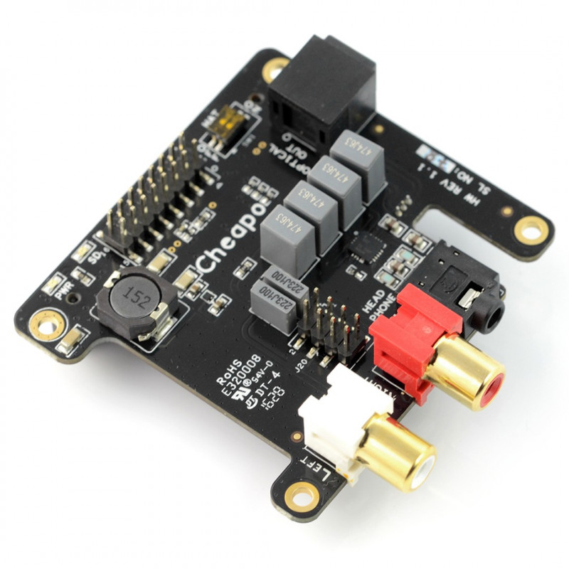 Allo Cheapo - sound card with headphone amplifier - Electronic ...