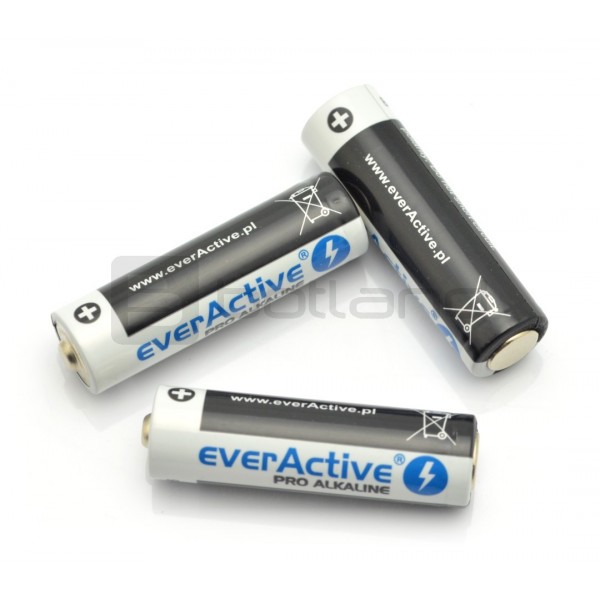 AA (R6 LR6) Alkaline Battery EverActive Pro Electronic components parts