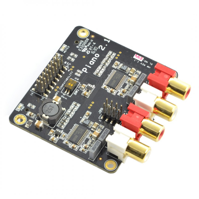 Allo Piano 2.1 HiFi DAC - sound card for Sparky / - Electronic ...