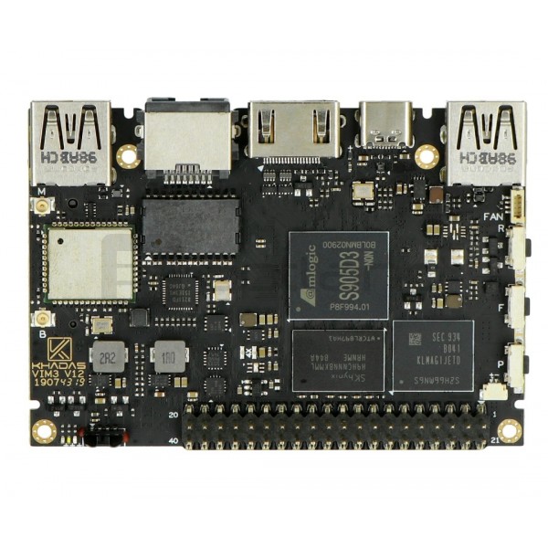 Khadas VIM3L ARM Cortex A55 QuadCore 1,9GHz Sklep dla robotyków