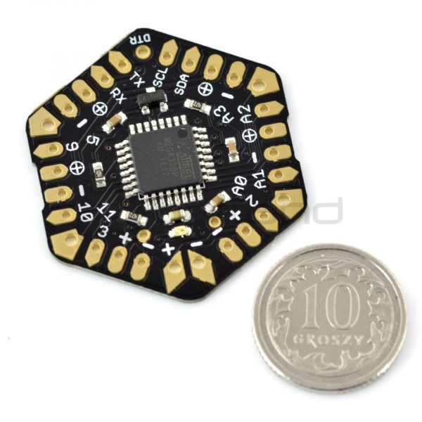 uHex Low Power Microcontroller compatible with Electronic components