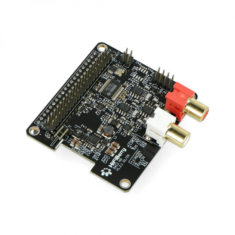 HiFiBerry DAC2 HD - sound card for Raspberry Pi - Electronic components ...