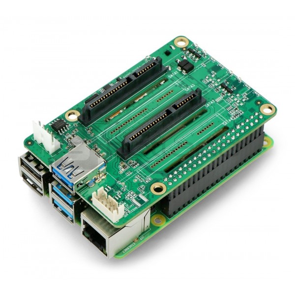 Dual SATA HAT for Raspberry Pi 4B - Seeedstudio - Electronic components ...