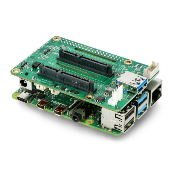 Dual SATA HAT for Raspberry Pi 4B - Seeedstudio - Electronic components ...