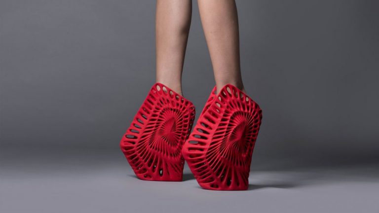 Buty wykonane w druku 3D