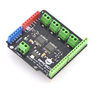 DFRobot TB6612 Quad Motor Driver - 4x sterownik silników 13,5V/1,2A - Shield dla Arduino