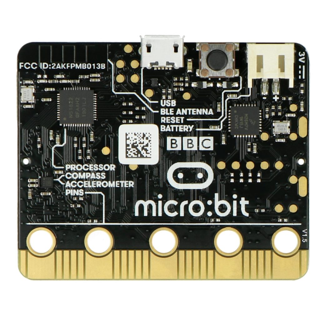 BBC micro:bit podstawowy - moduł edukacyjny, Cortex M0, akcelerometr, Bluetooth, LED 5x5