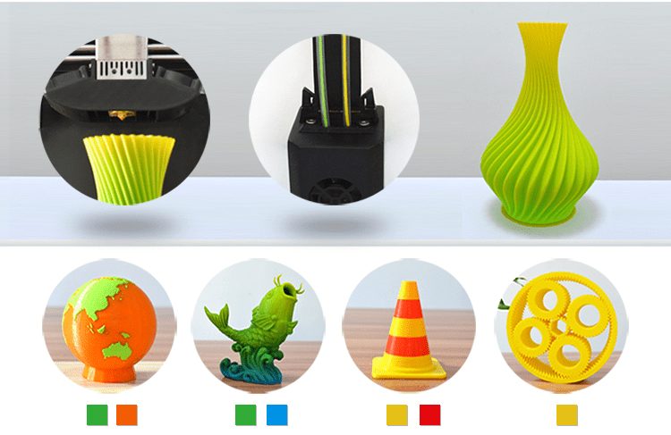 MakerPi - druk wielokolorowy 3D