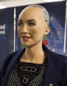 Robot Sophia 2015