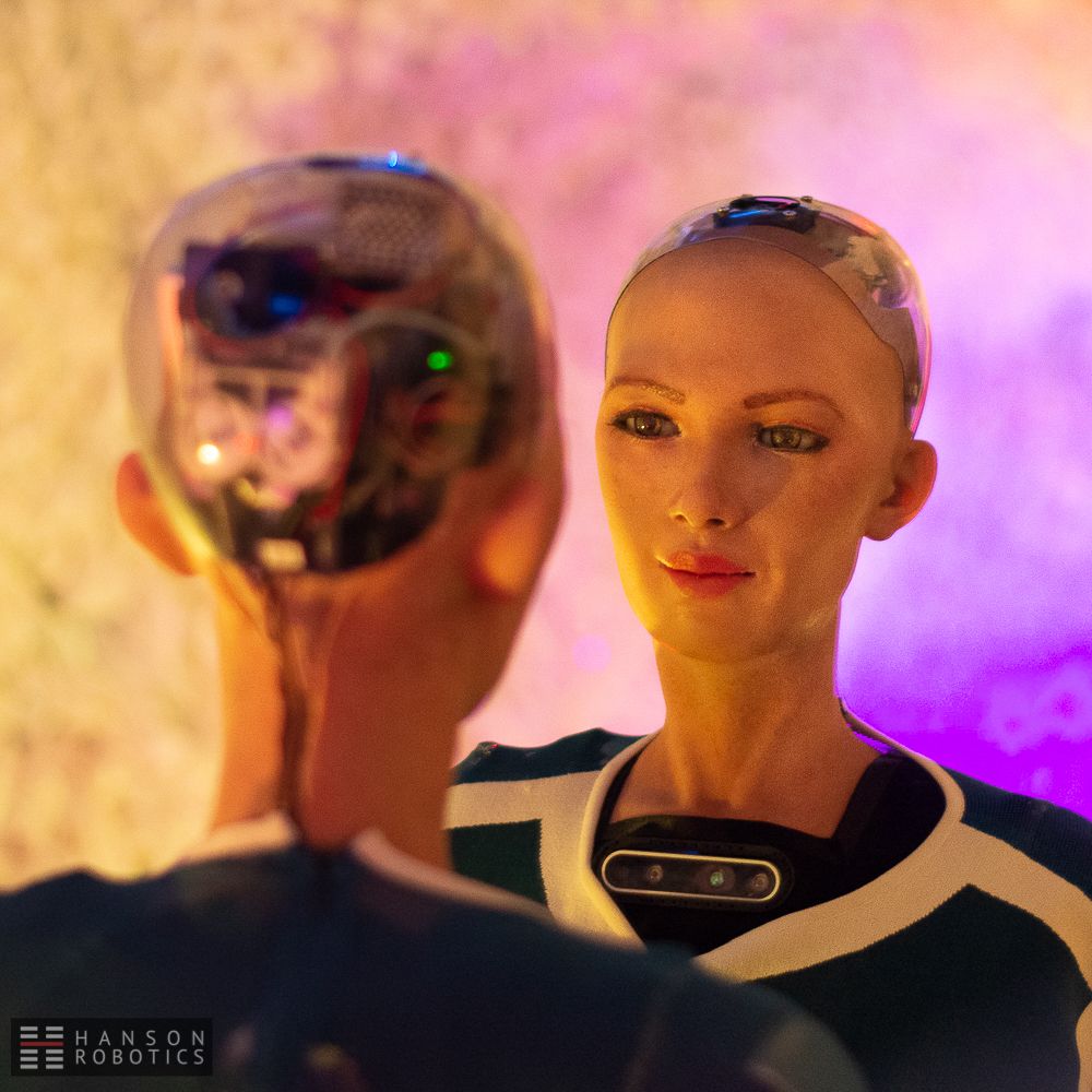 Robot Sophia Hanson Robotics