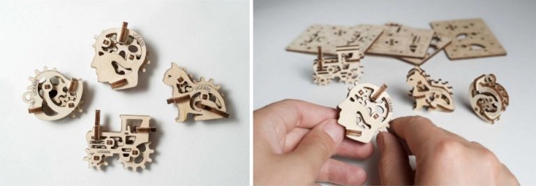 Modele drewniane do składania - puzzle 3D UGEARS