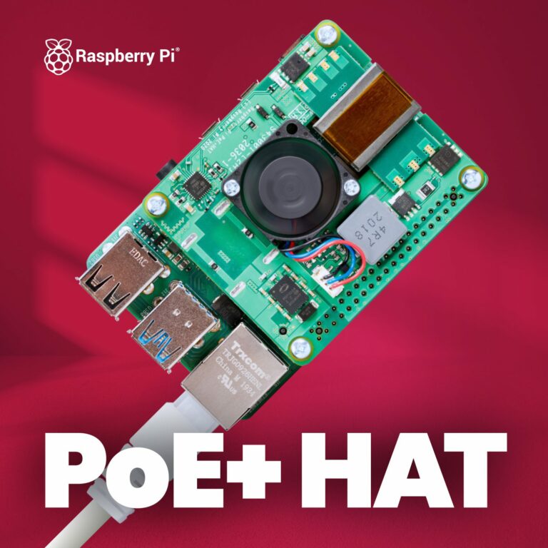 Raspberry Pi PoE+ HAT