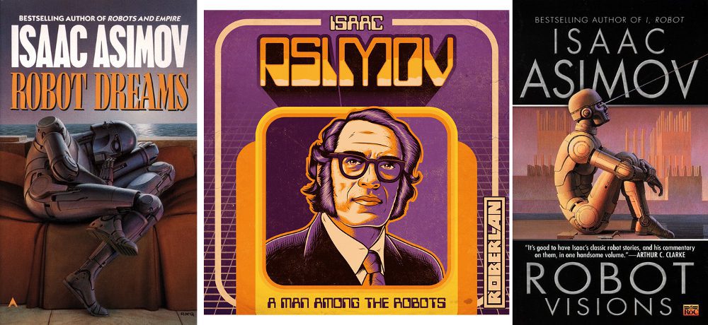 Okładki książek Isaaca Asimova