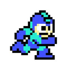 Megaman pixel art