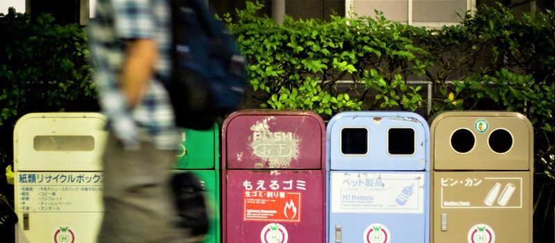 Segregacja śmieci w Japonii