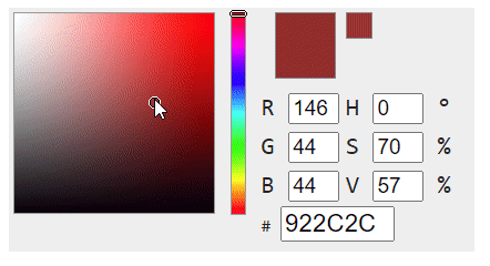 Próbnik kolorów RGB - metoda działania