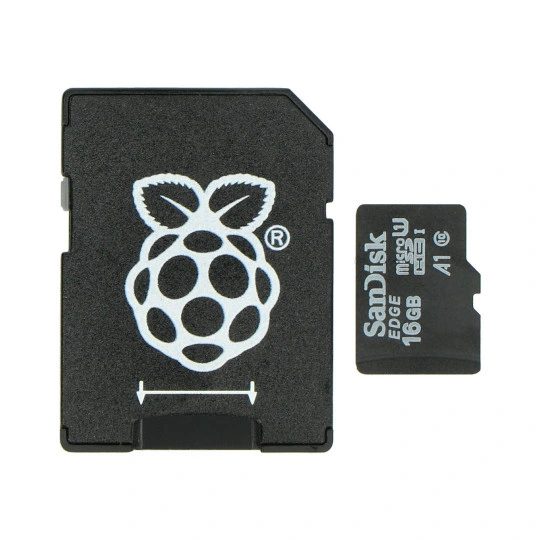 Karta pamięci Raspberry Pi z adapterem SanDisk 16GB