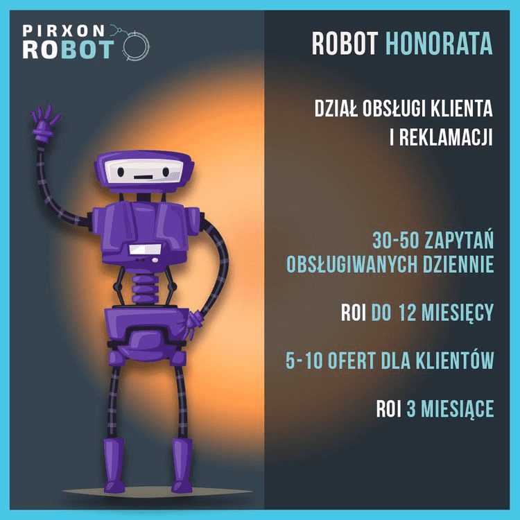 Robot Honorata Pirxon Robot - przedstawienie