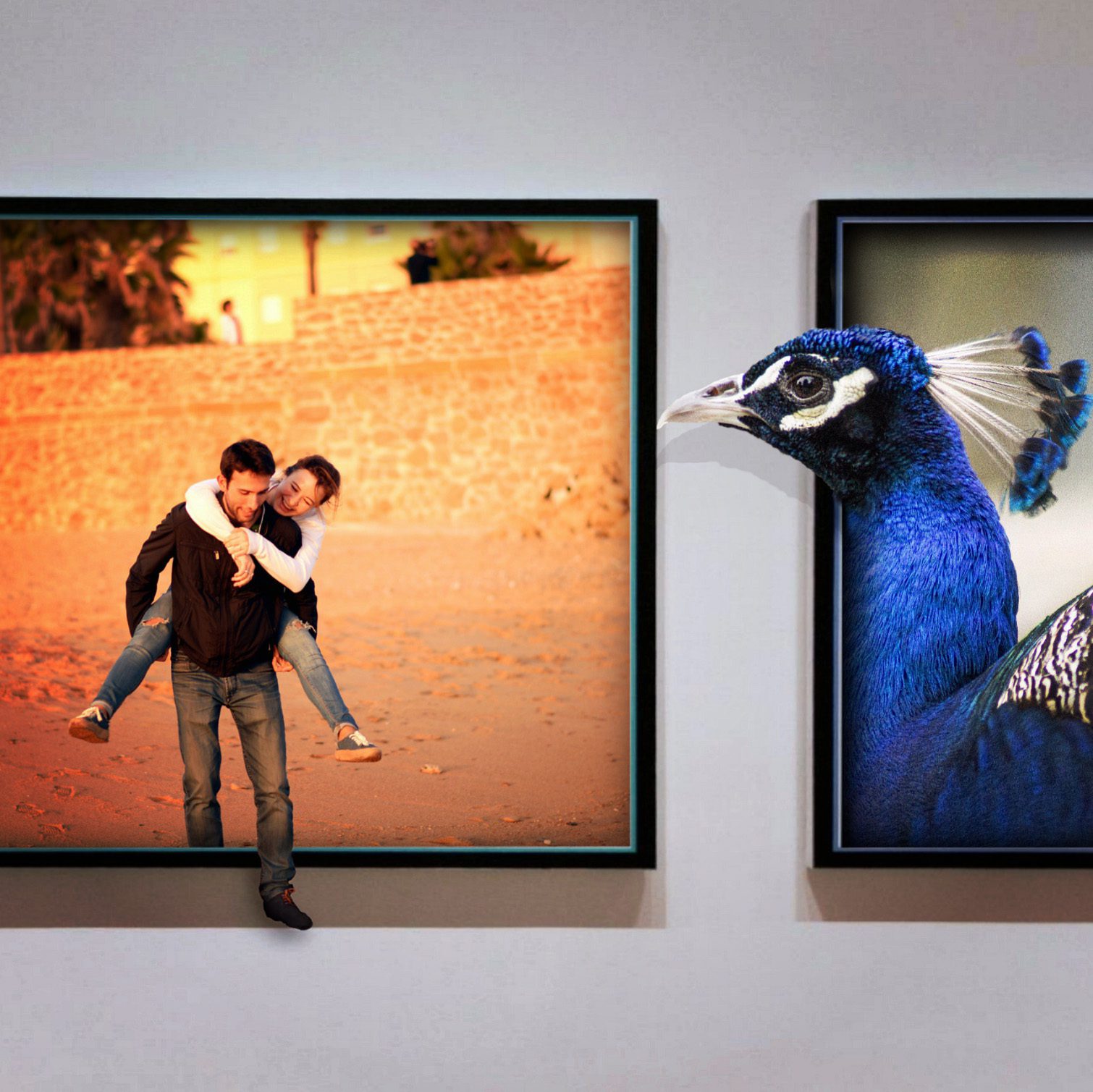 Amazing 3D wall paintings Botland