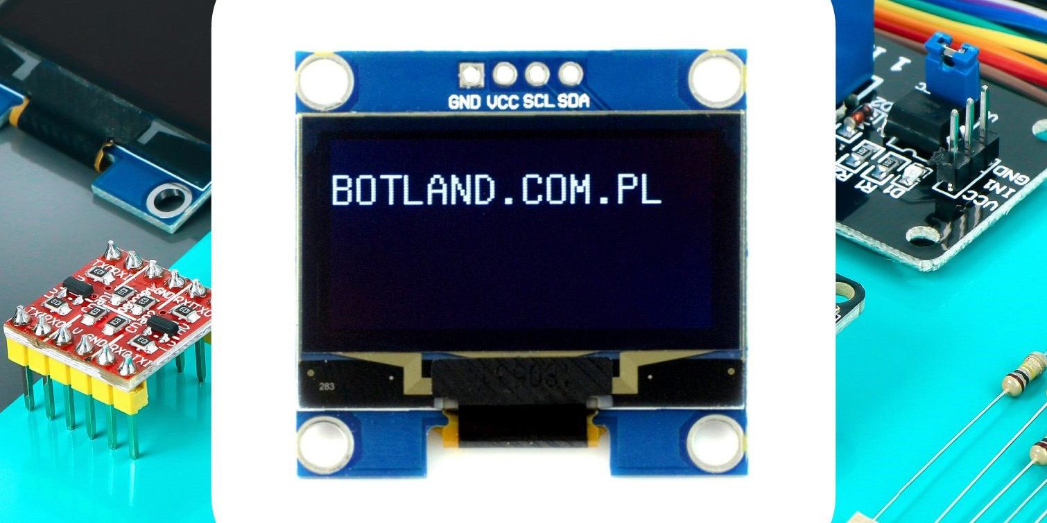 ESP32 - podłączenie wyświetlacza OLED - Botland