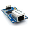 Moduł sieciowy Ethernet ENC28J60 - pozwala na połączenie Arduino z siecią Ethernet poprzez interfejs SPI