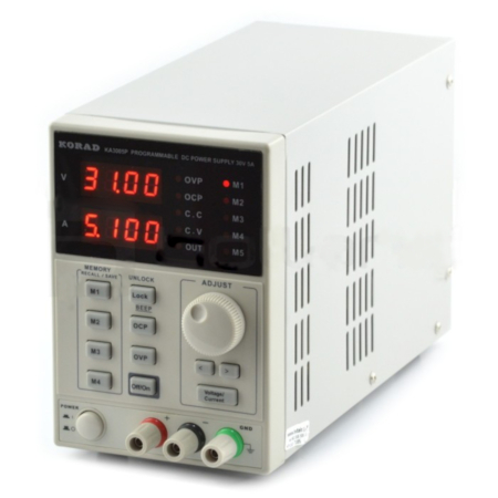 Zasilacz laboratoryjny Korad KA3005P 0-30 V 5 A USB
