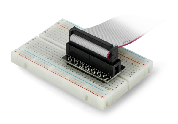 Złącze z taśmą w połączeniu z Raspberry Pi Złącze do płytki stykowej dla Raspberry Pi