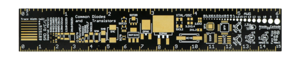 PCB Ruler v2 - linijka 15cm - Adafruit 1554
