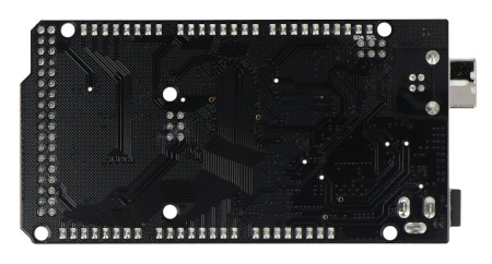 Programowany poprzez USB z wykorzystaniem mikrokontrolera pośredniczącego Atmega16u2