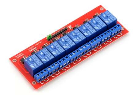 Moduł przekaźników 8 kanałów