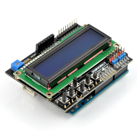 Wyświetlacz DFRobot LCD.